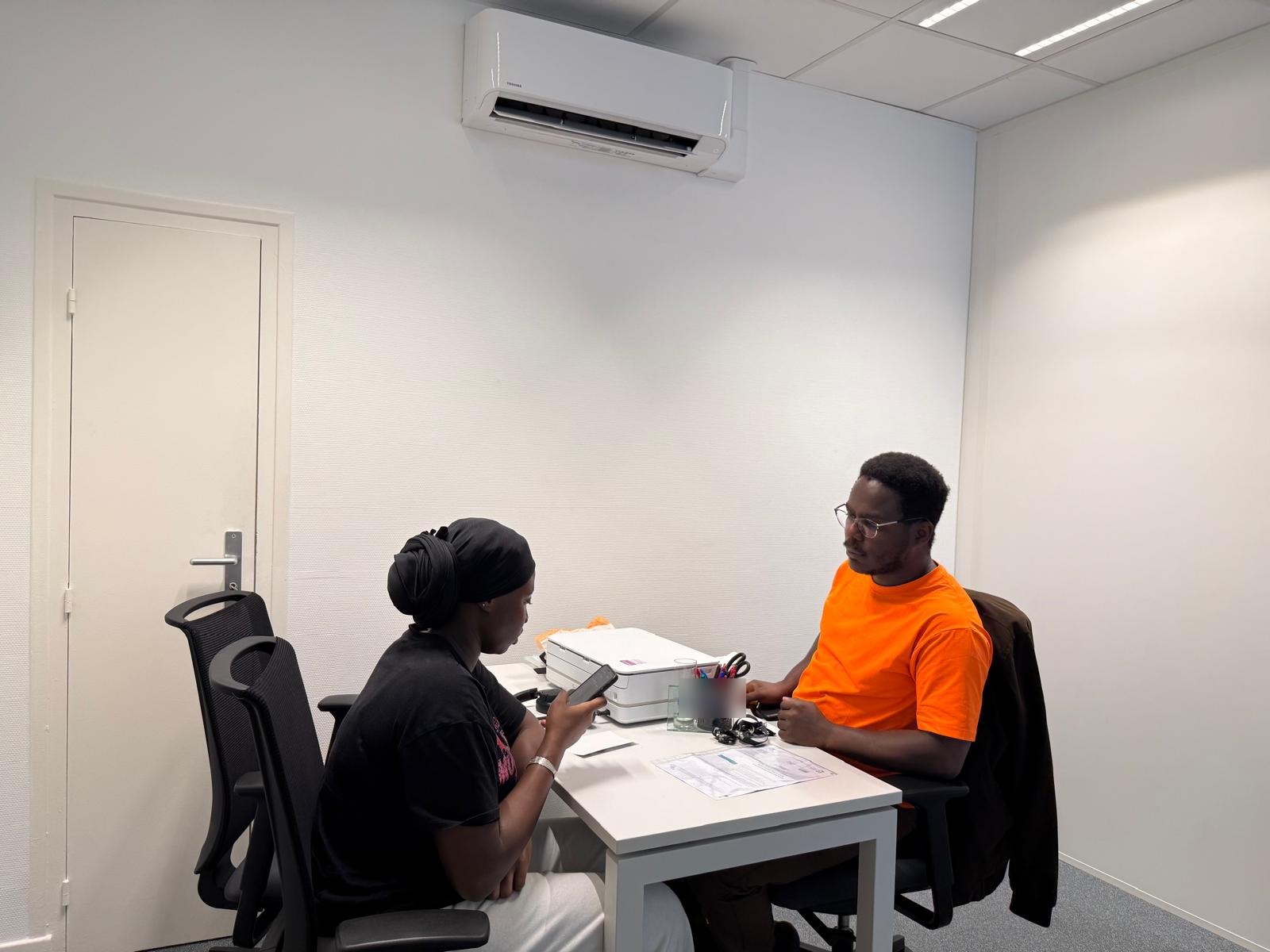 Rendez-vous d'accompagnement pour l'installation d'un étudiant